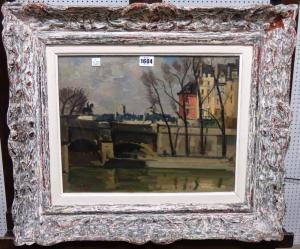 BLOMMER Nils Johan Olson 1816-1853,Pont Neuf,1947,Bellmans Fine Art Auctioneers GB 2017-03-07