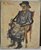 BLOND Maurice 1899-1974,A woman seated,Gilding's GB 2014-08-05