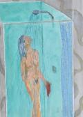 BLOND Maxwell 1943,Woman inshower,1986,Burstow and Hewett GB 2010-07-21