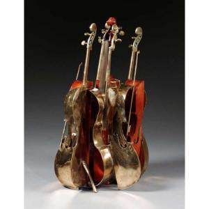 BLONDEEL Armand 1928,UNTITLED (FIVE CELLOS),Sotheby's GB 2004-10-21