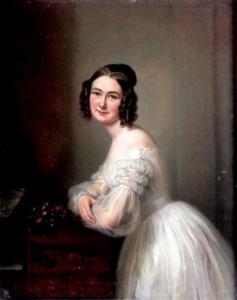 blondel elisa 1811-1845,Portrait de Caroline Gauthier,1838,Audap-Mirabaud FR 2014-11-21