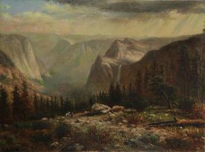 BLOOMER Hiram Reynolds 1845-1910,Yosemite Valley,Clars Auction Gallery US 2017-04-23