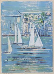 BLOOMFIELD John 1950,Juno – Vintage Yacht Racing,1988,Raffan Kelaher & Thomas AU 2018-06-19