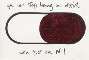 BLUE AND JOY,You can stop being an artist with just one Pill!,2013,Rosebery's GB 2022-01-26