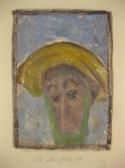BLUM Jonathan 1965,'Rabbi with Yellow Hat,1995,Litchfield US 2011-05-04