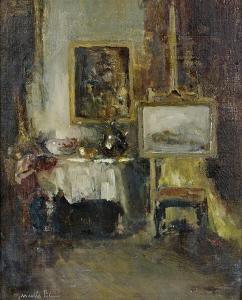 BLUM Marcelle 1893-1984,Intérieur d'atelier,Tajan FR 2014-10-24