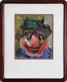BLUM Motke 1925,Clown,1970,Ro Gallery US 2012-05-04