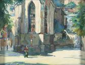 BLUM Theo 1883-1968,Alte Kirche in Cochem a. d. Mosel,DAWO Auktionen DE 2010-02-11