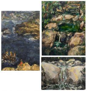 BLUMBERG Ron 1908-2002,landscapes,O'Gallerie US 2023-07-11