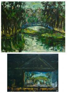 BLUMBERG Ron 1908-2002,The Blue Bridge,O'Gallerie US 2023-07-11