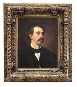 BLUME Edmund 1844-1910,Bildnis eines gelehrten Mannes,1884,Historia Auctionata DE 2018-09-22