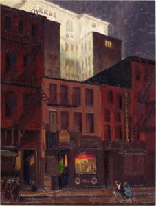 BLUMENSCHEIN Ernest Leonard 1874-1960,Night Scene,Sotheby's GB 2023-07-20