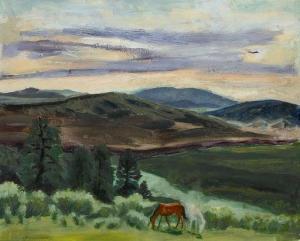 BLUMENSCHEIN Helen Greene 1909-1989,Ranchos de Taos,1959,Santa Fe Art Auction US 2020-11-14