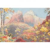 BLUNCK Erich 1872,Mountain Landscape,1930,Treadway US 2011-09-18