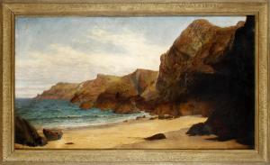 BLUNDEN Anna E. Martino 1830-1915,Kynance cove, Cornwall,1862,Bonhams GB 2012-08-22