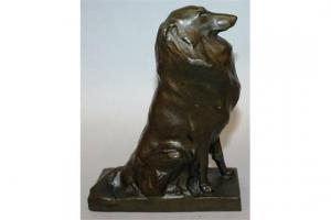 Blundstone Ferdinand Victor 1882-1951,A SEATED COLLIE,John Nicholson GB 2015-07-04