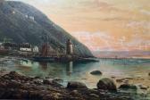 BLUNT J.H 1800-1900,Lynmouth Harbour,1885,The Cotswold Auction Company GB 2020-07-28