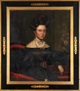 BLUNT John Samuel 1798-1835,Almira Douglass,c. 1830,Skinner US 2023-08-13