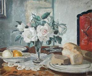 BLYTH Alan 1800-1900,Still Life of Pink Roses,Cheffins GB 2013-10-24