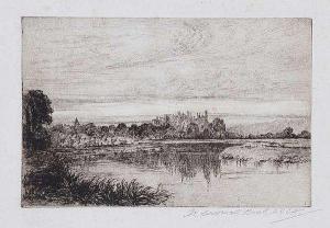 BOAK Robert Creswell 1875-1949,DISTANT CASTLE,Ross's Auctioneers and values IE 2019-03-13