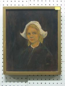 BOARD Amanda 1900-1900,Bonnetted Girl,Denhams GB 2007-11-21