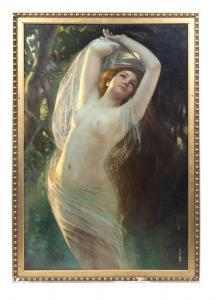 BOARD Ernest 1877-1934,Untitled (Nude Muse),Hindman US 2019-03-28