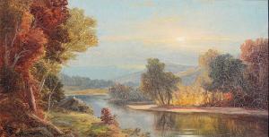 BOARDMAN William G. 1815-1895,Sunset on the Tioga River,Burchard US 2017-07-23