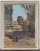 BOATWRIGHT Henry,Capriccio Historical View of the Colosseum ,20th century,Tooveys Auction 2021-02-03