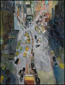 BOBAK Molly Joan Lamb 1922-2014,Standard View of New York,1956,Heffel CA 2010-11-25