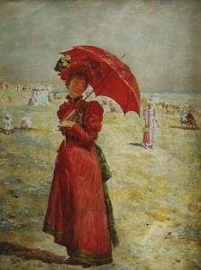 bocamo,Elégante à l'ombrelle,1903,Piguet CH 2008-12-10