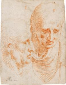 BOCCACCINO Camillo,Recto: Study of the head of a philosopher seen fro,1535,Sotheby's 2021-07-08