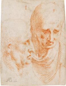 BOCCACCINO Camillo,Study of the head of a philosopher seen frontally ,1535,Sotheby's 2023-07-06