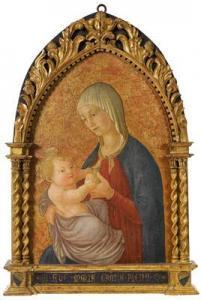 BOCCATI FAMILIARE DEL 1400-1400,Madonna and Child,Palais Dorotheum AT 2015-10-20