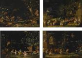 BOCCHI Faustino 1659-1742,FOUR GARDEN SCENES,1721,Sotheby's GB 2018-05-22