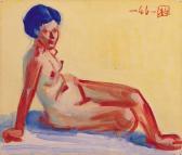 BOCHUAN GUO 1901-1974,Seated nude,1957,Christie's GB 2001-10-14