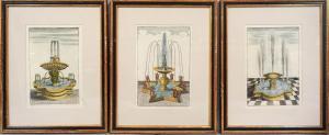 BOCKLER Georg Andrea,FOUR DESIGNS FOR BAROQUE FOUNTAINS FROM ARCHITECTU,1664,Potomack 2019-10-03