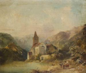BODDINGTON E 1800-1800,Paesaggio svizzero,1870,Von Morenberg IT 2015-12-05
