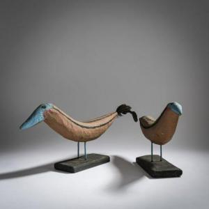 BODEKER Erich 1904-1971,Pair of birds (rooster and hen),1967,Quittenbaum DE 2021-07-01