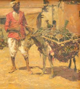 BODEN George Alfred 1888-1956,A Hindu pot seller,Golding Young & Mawer GB 2016-04-27