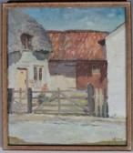 BODEN George Alfred 1888-1956,Gated farmyard,Golding Young & Mawer GB 2017-03-01