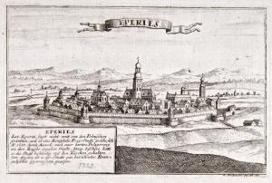 BODENEHR Gabriel 1664-1758,View of Eperjes,Nagyhazi galeria HU 2017-05-30