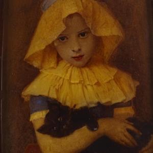 BODENMULLER Alphons,portrait of a girl,Burstow and Hewett GB 2019-08-21