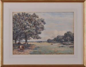 BODKIN Frederick 1872-1930,PASTORAL LANDSCAPE WITH COWSGRAZING,Stair Galleries US 2011-03-19