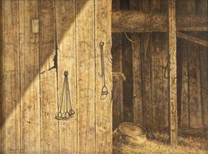 BODNER Joseph 1925-1982,Stable Interior,Abell A.N. US 2023-07-12