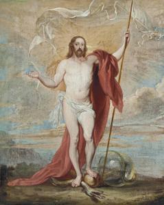 BOECKHORST Johan, Lange Jan 1605-1668,The Risen Christ,Christie's GB 2014-02-25
