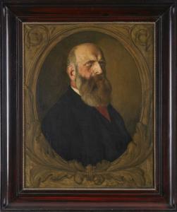 BOEHLE Fritz 1873-1916,Portrait des Carl Andreas Abt, Fotograf und Kaufma,1900,Dobritz DE 2023-06-17