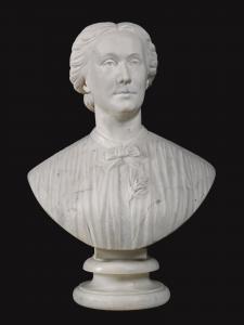 BOEHM Joseph Edgar 1834-1890,BUST OF A WOMAN, PROBABLY OCTAVIA HILL,1865,Sotheby's GB 2015-12-16