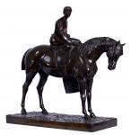 BOEHM Joseph Edgar 1834-1890,statuette of an equestrienne,1865,Mellors & Kirk GB 2023-01-17
