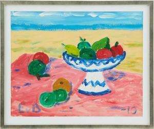 BOEHM von Eero 1949,Stilleben med frukt,Uppsala Auction SE 2023-01-17