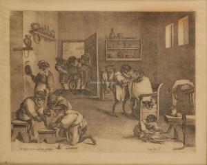 BOEL Coryn 1622-1688,Les singes-médecins,Campo & Campo BE 2019-05-28
